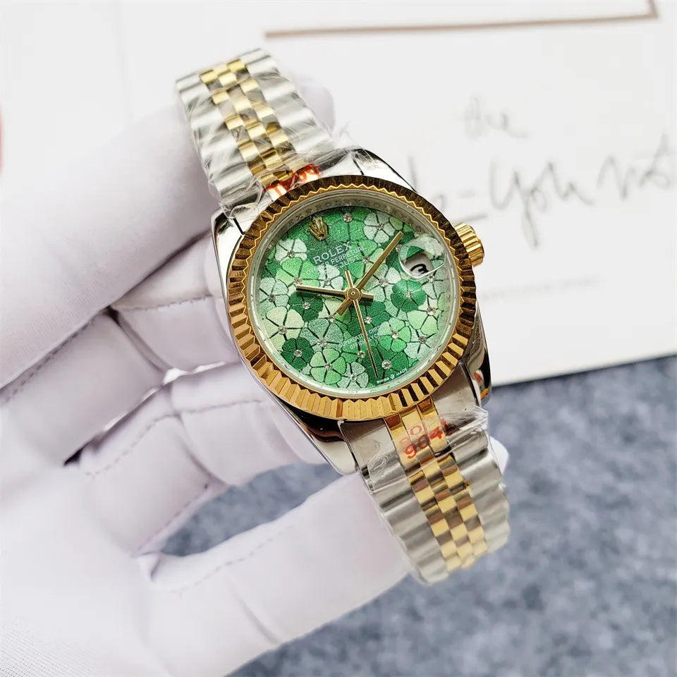 Rolex Green Clover Datejust