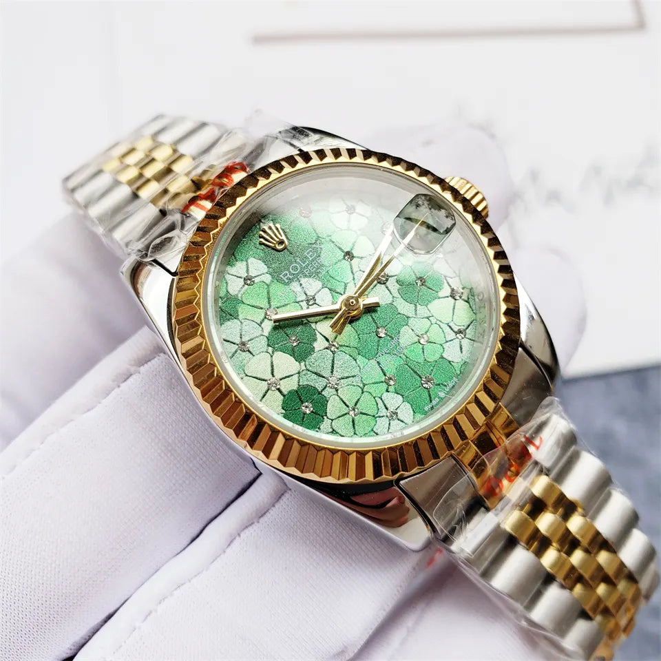 Rolex Green Clover Datejust - Hình 2