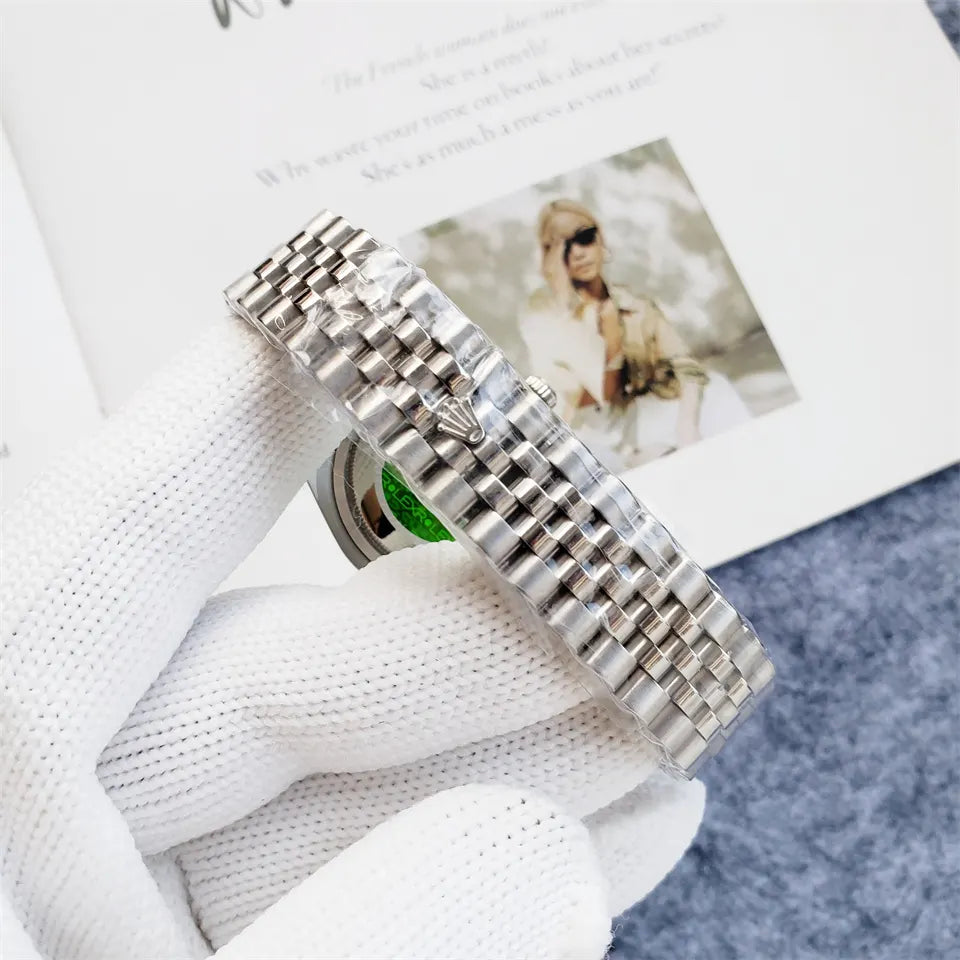 Rolex Datejust Pink Floral Dial - Hình 3