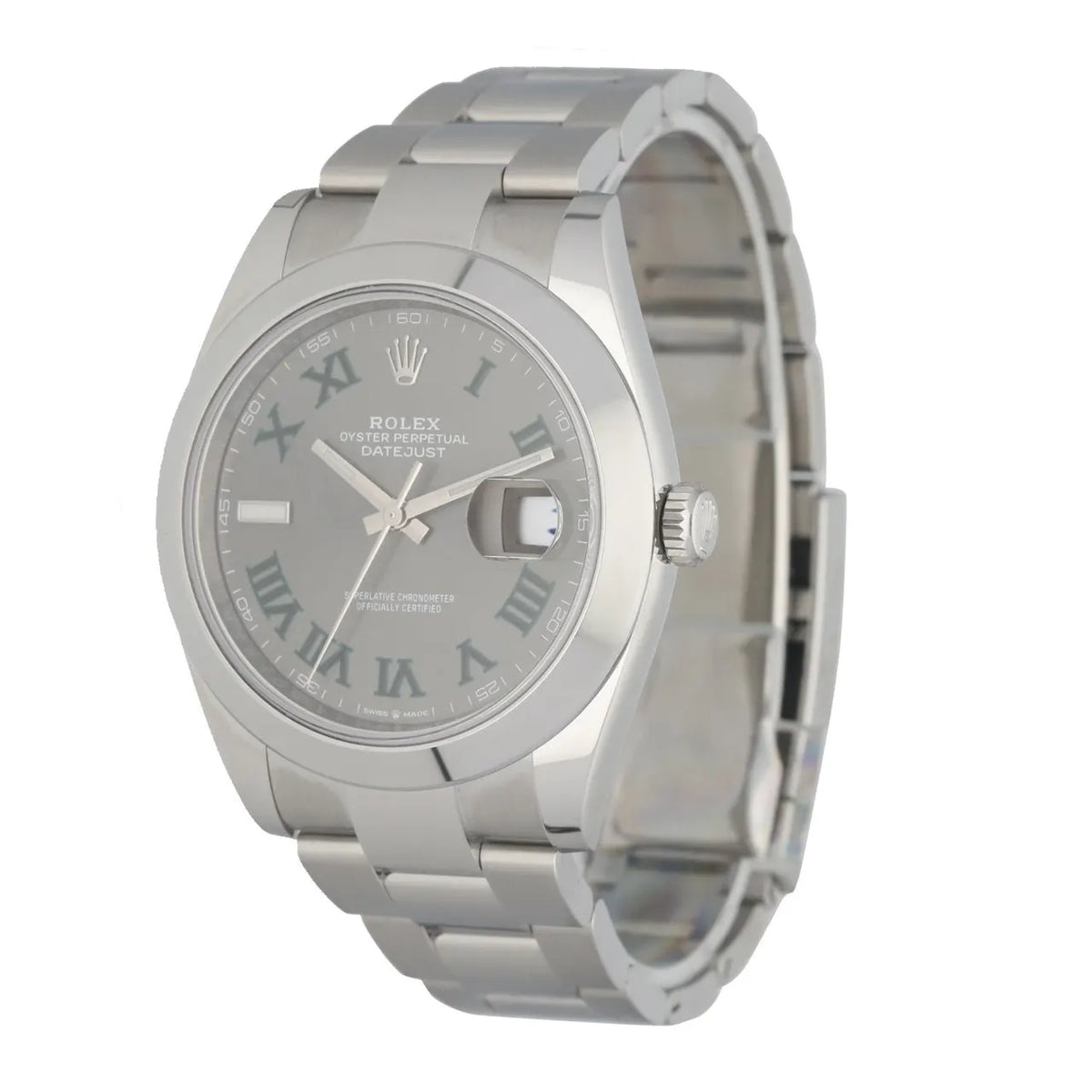 Rolex Slate Green Roman Dial - Hình 2