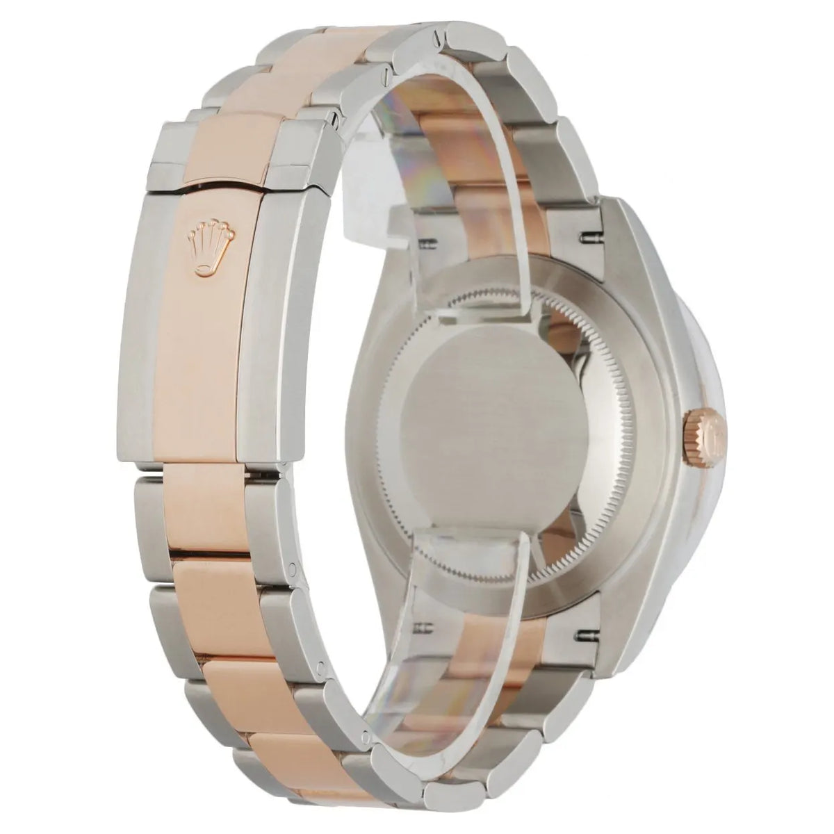 Rolex Chocolate Dial Two-Tone - Hình 4
