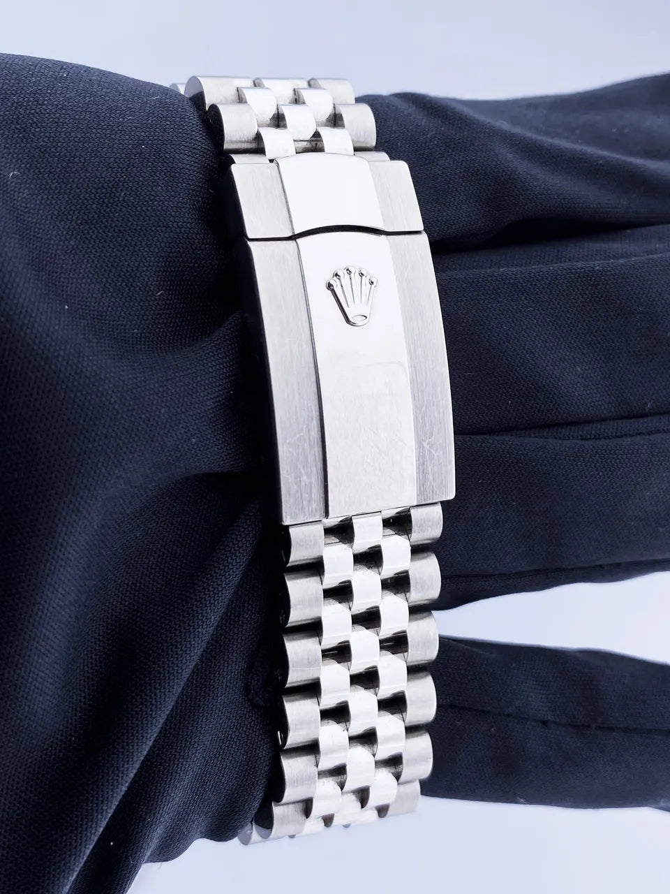 Rolex Blue Diamond Datejust Steel - Hình 8