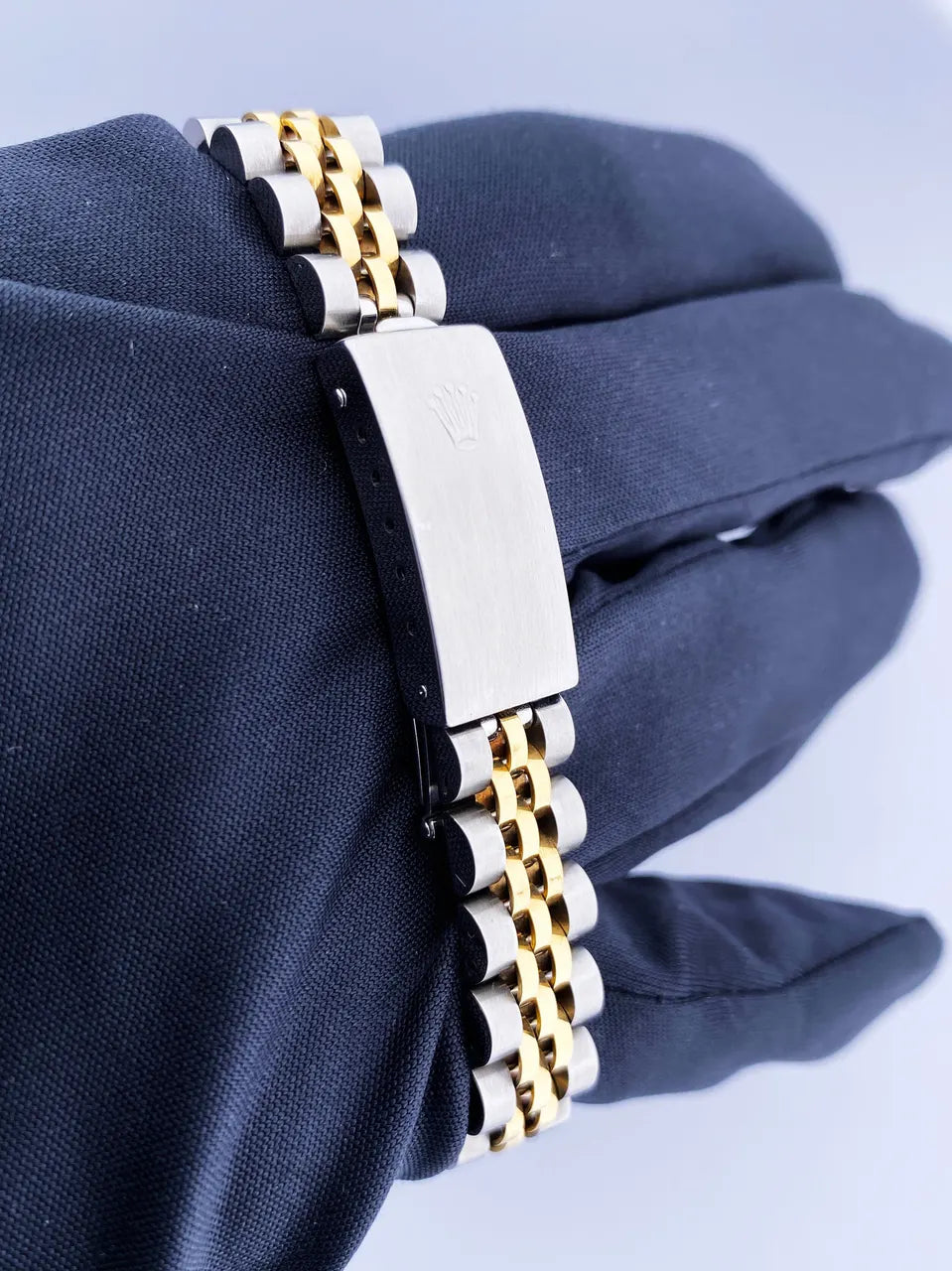 datejust Rolex Gold Diamond Champagne Dial - Hình 6
