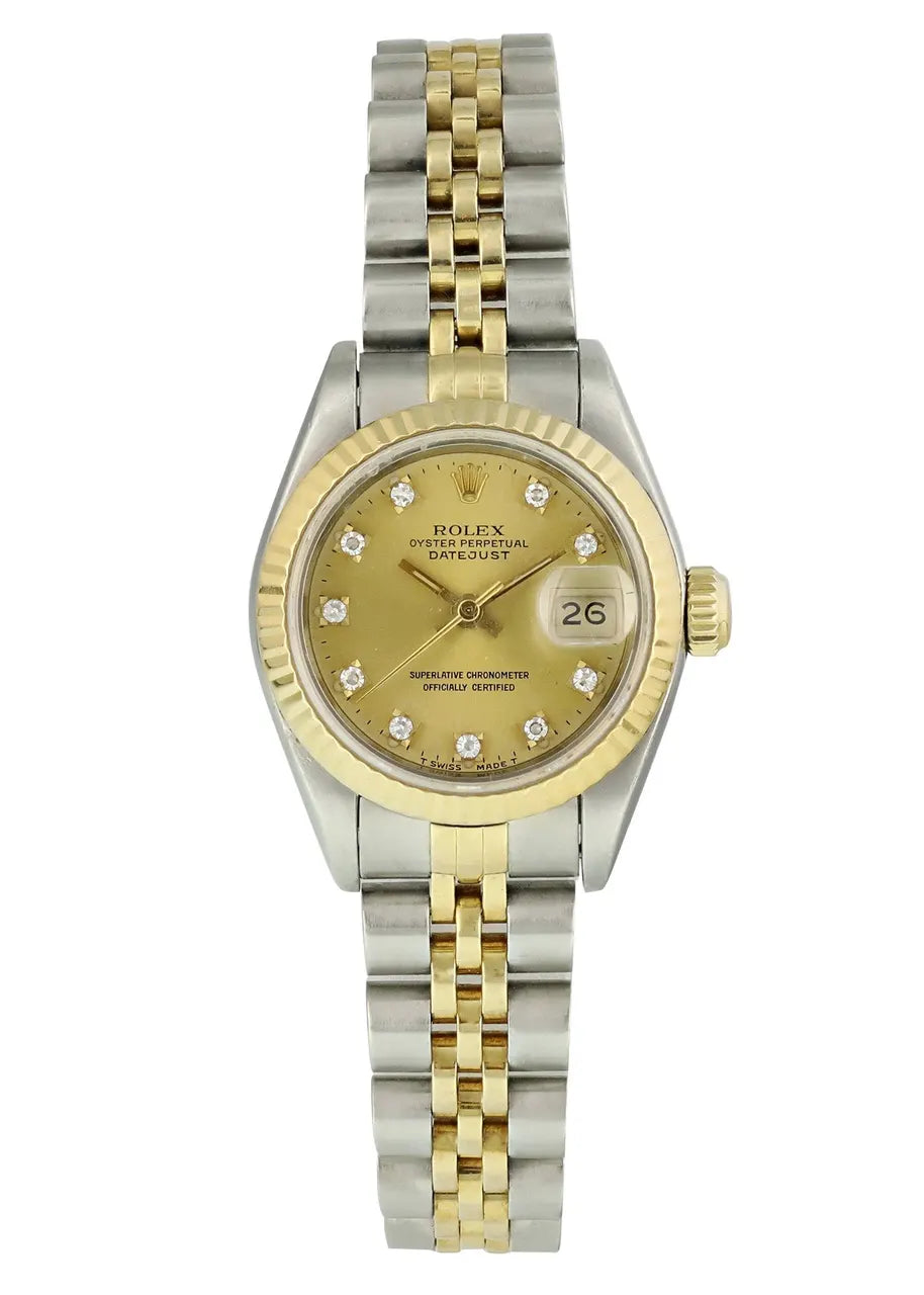 Rolex Datejust Diamond Gold Dial