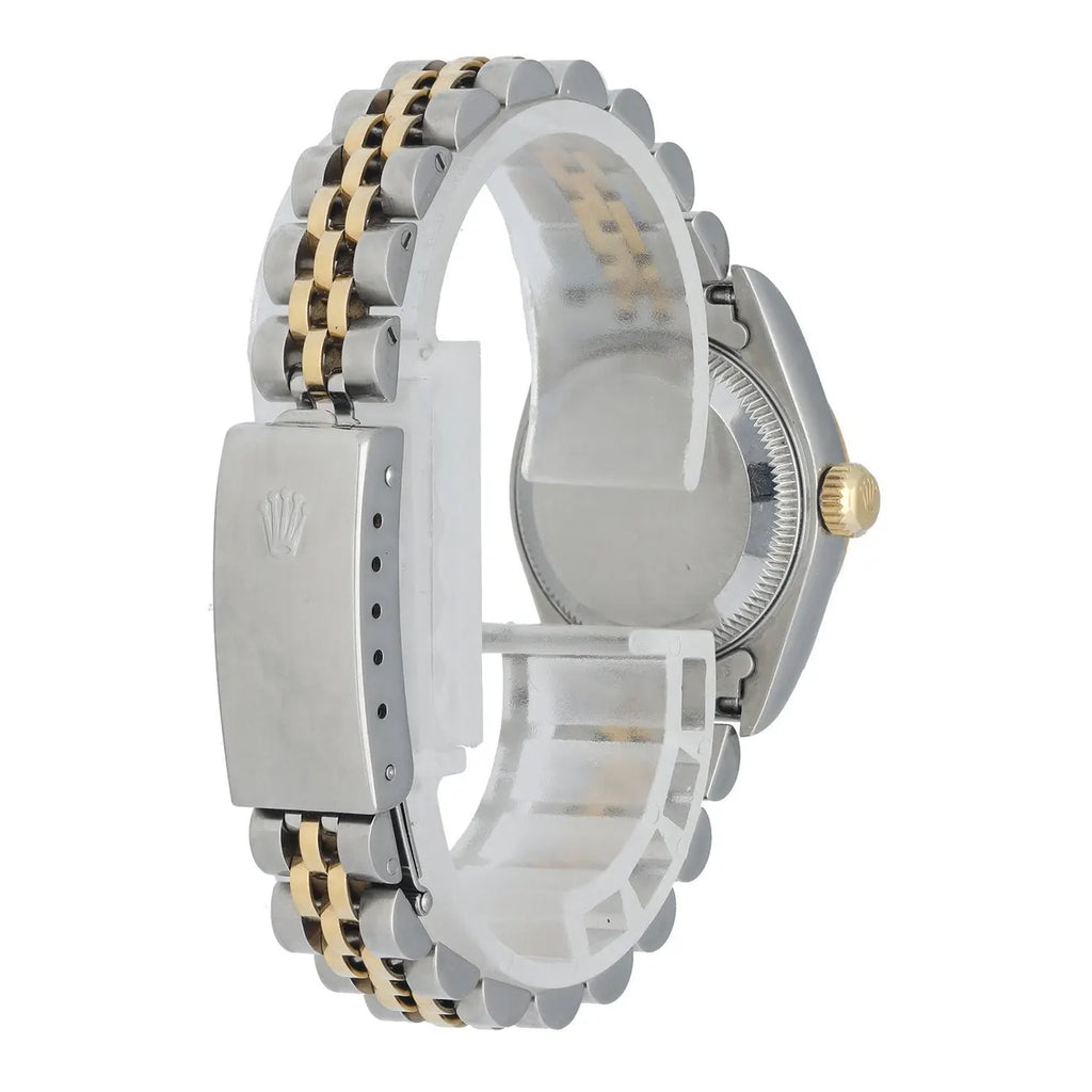 datejust Rolex Gold Diamond Champagne Dial - Hình 4