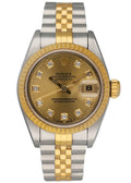 datejust Rolex Gold Diamond Dial