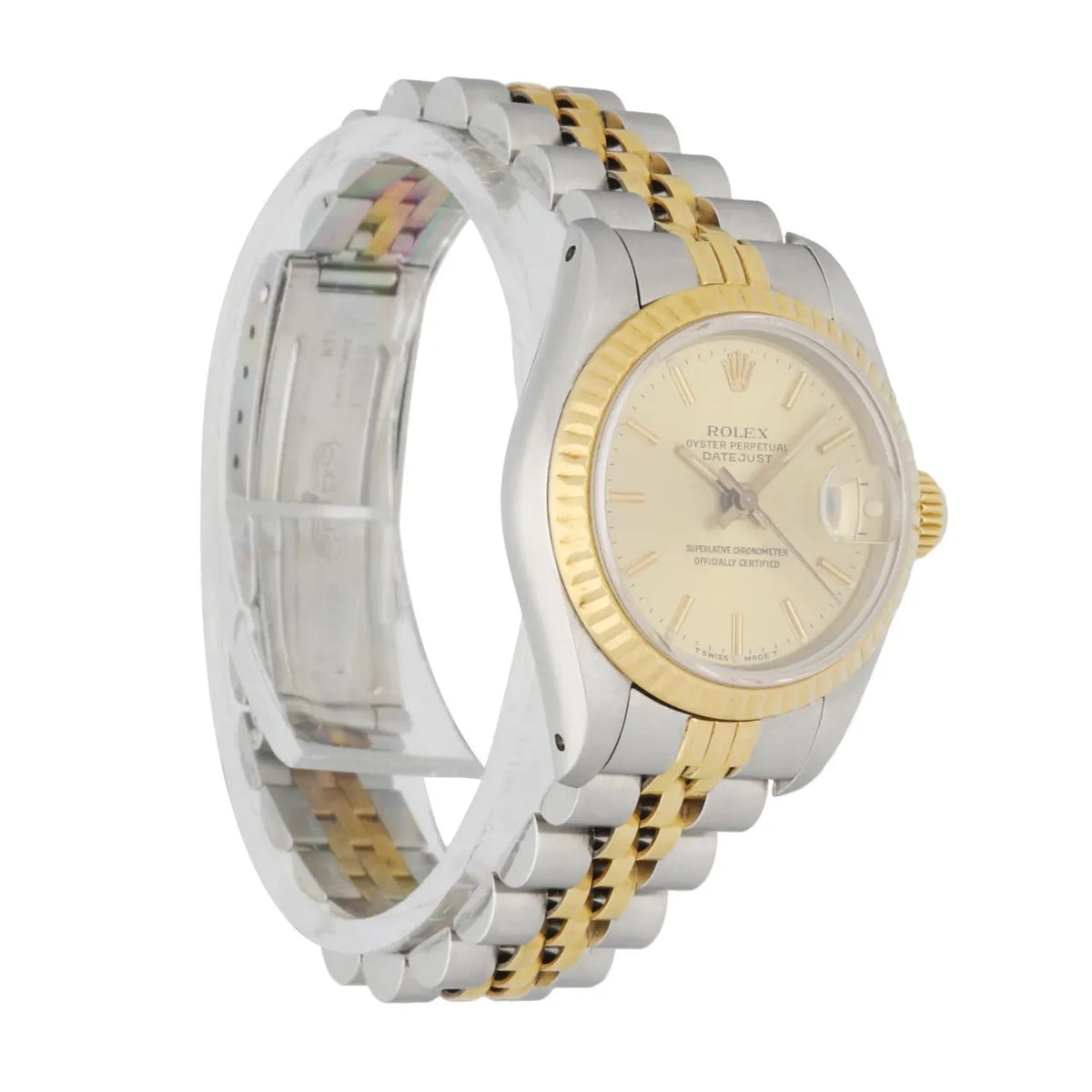 datejust Rolex Two-Tone Champagne Jubilee - Hình 3