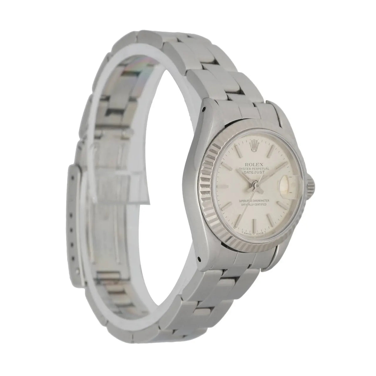 Rolex Datejust Silver Dial stainless - Hình 3