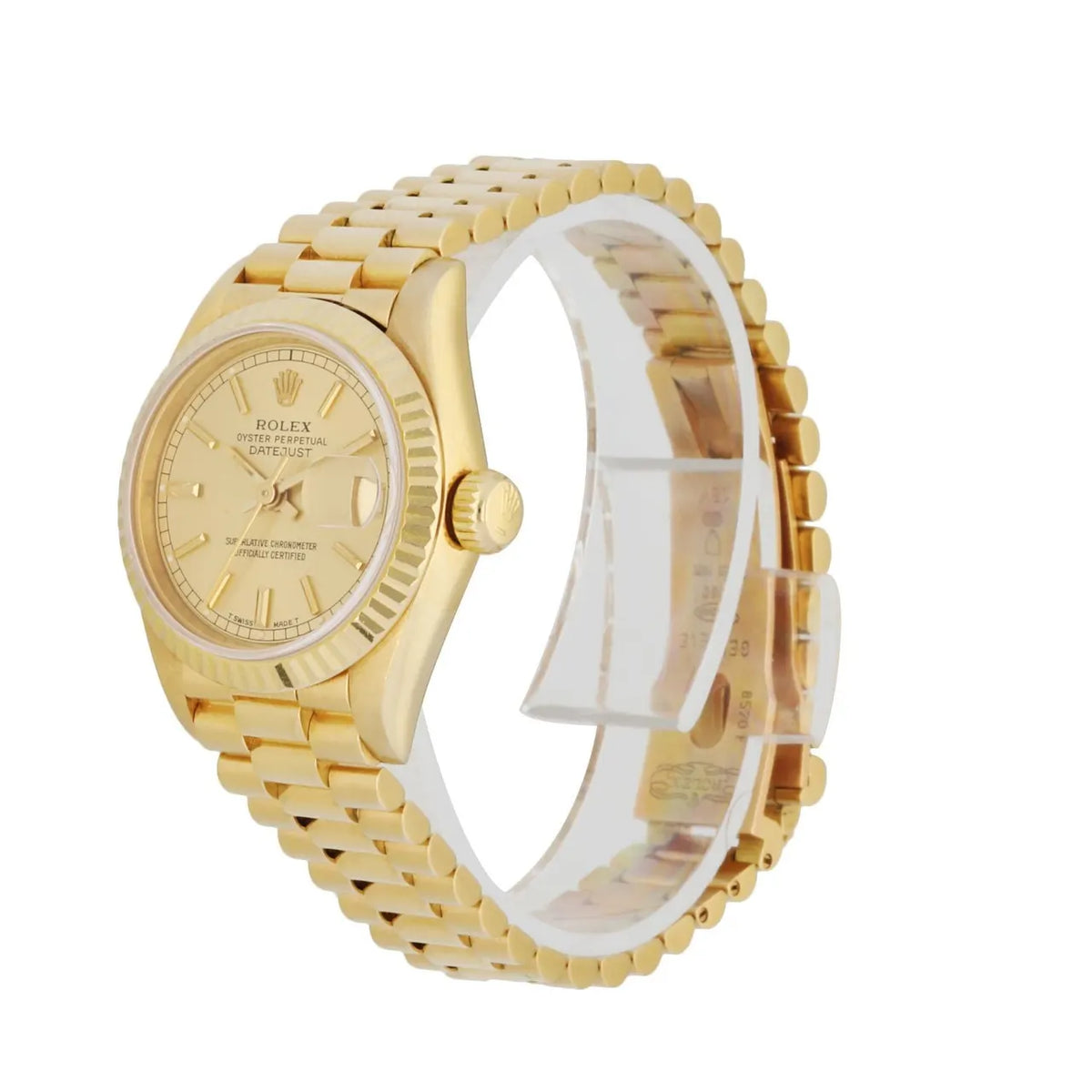 Rolex Datejust 31mm Gold Champagne - Hình 2