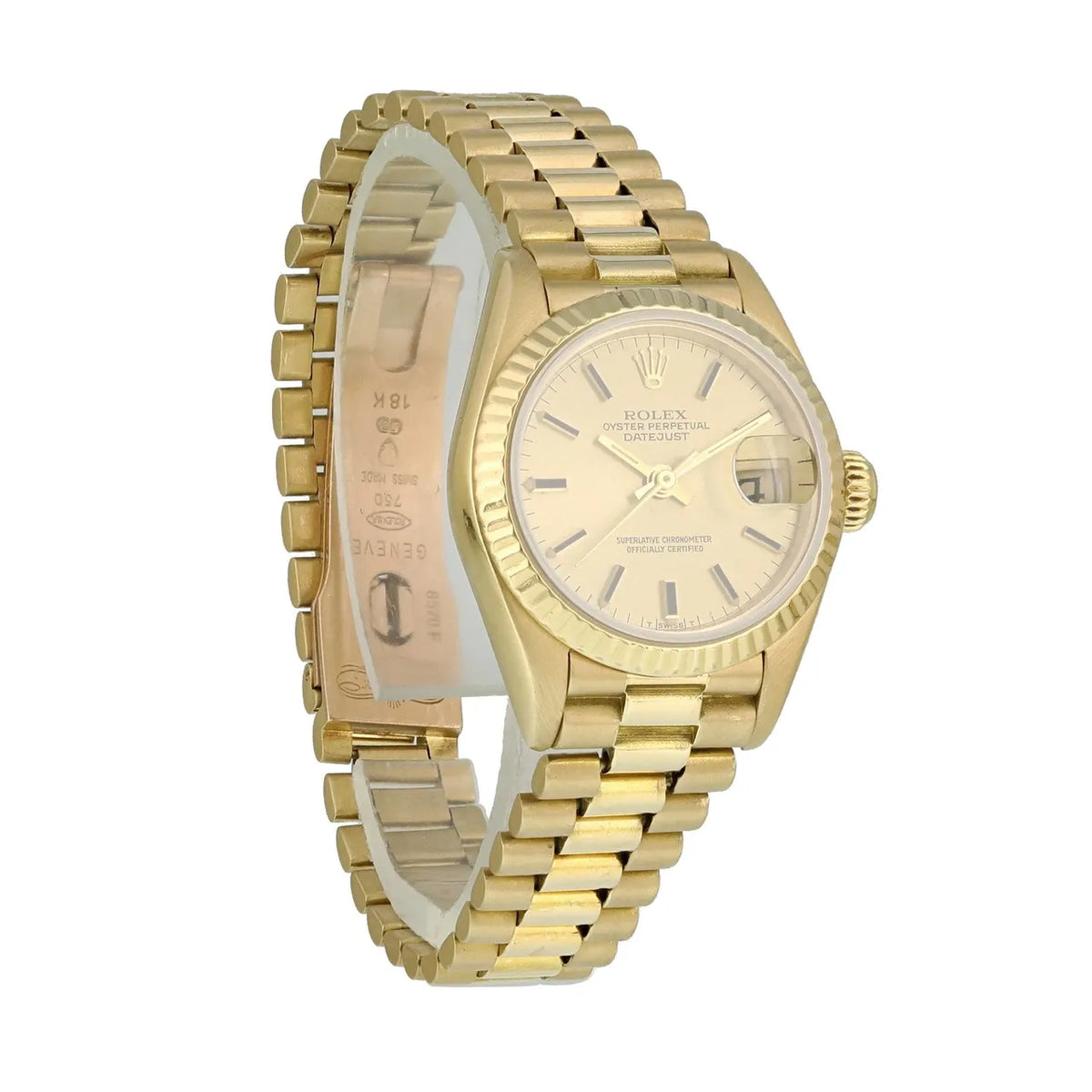 Rolex All Gold Datejust - Hình 4