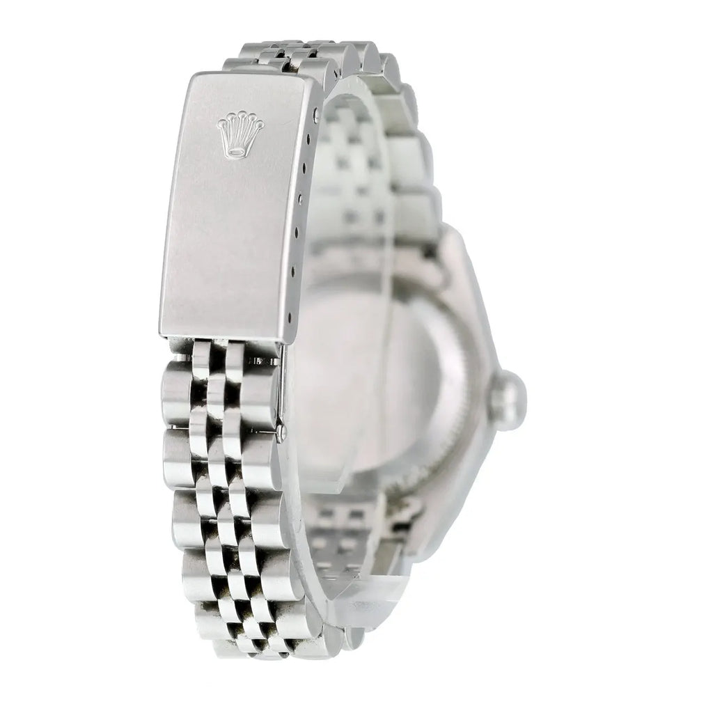 date Rolex Black Dial Oyster Perpetual - Hình 7