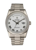 Rolex Day-Date White Dial Stainless