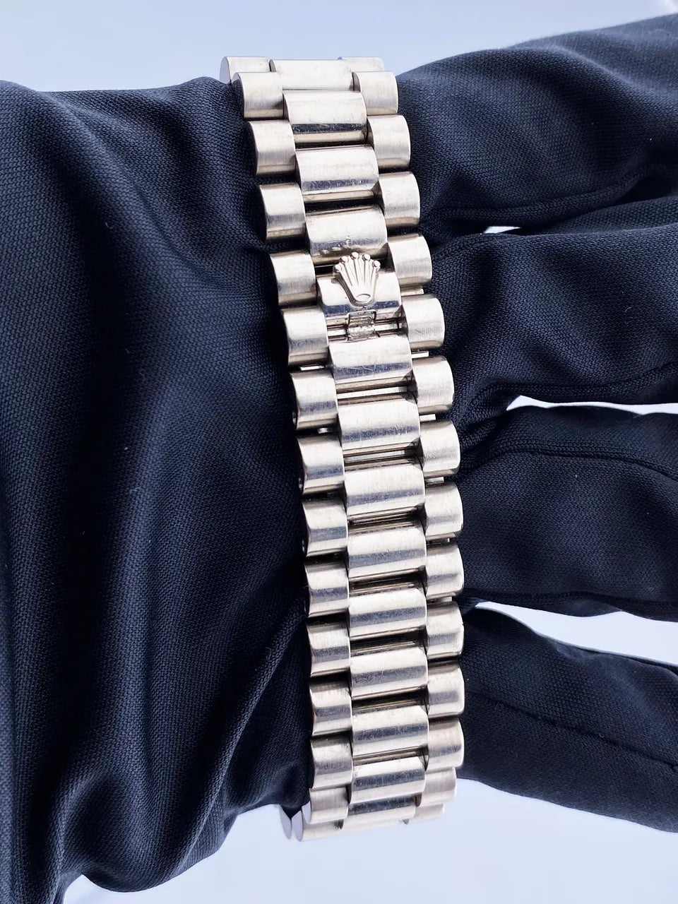 Rolex Platinum Silver Diamond - Hình 5