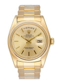 Rolex Gold Champagne Day-Date dial