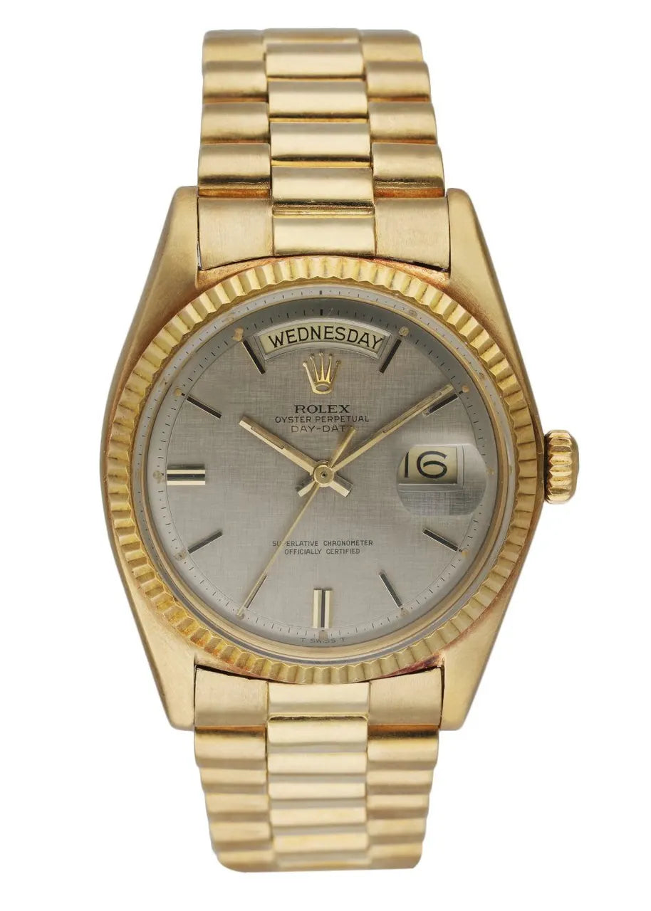 Rolex Gold Linen Dial