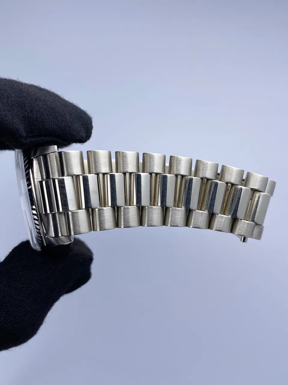 Rolex Day-Date Silver Dial stainless steel - Hình 8