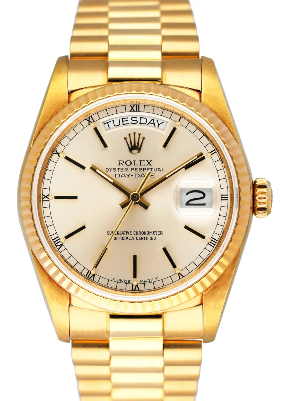 Rolex Day-Date Gold Silver