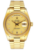 day date Rolex Gold Diamond Dial