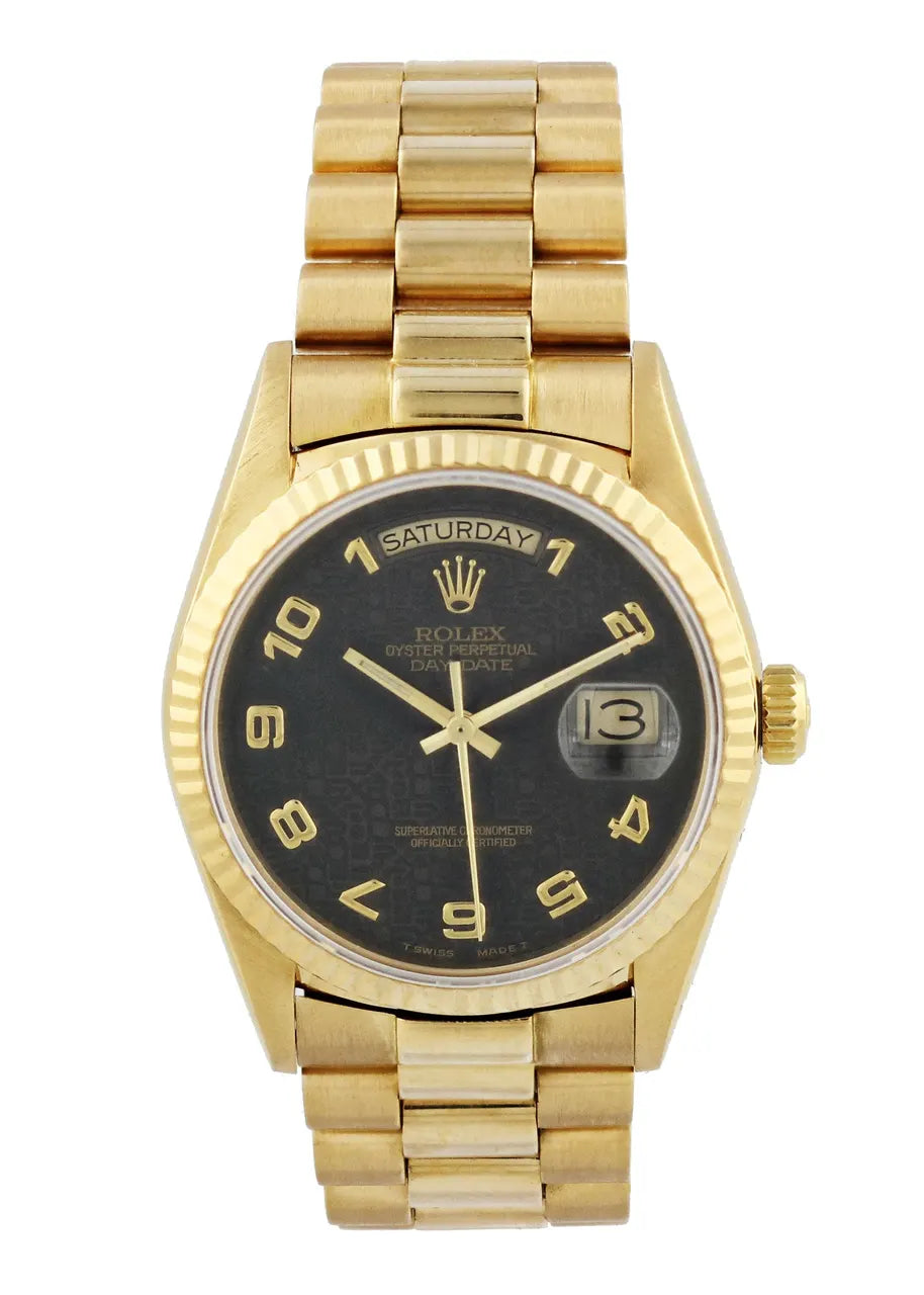 Rolex Day-Date Black Tapestry