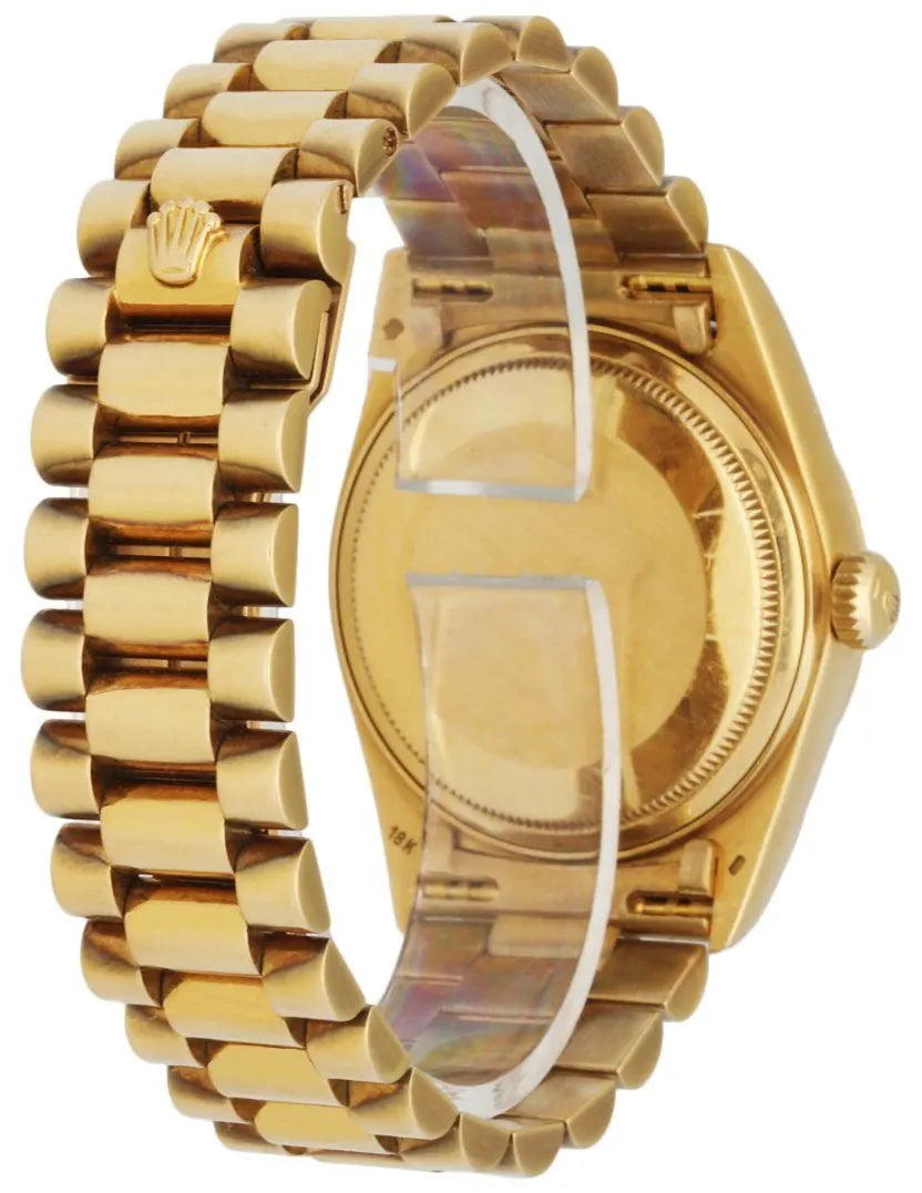 day Rolex Gold Champagne Diamond - Hình 4