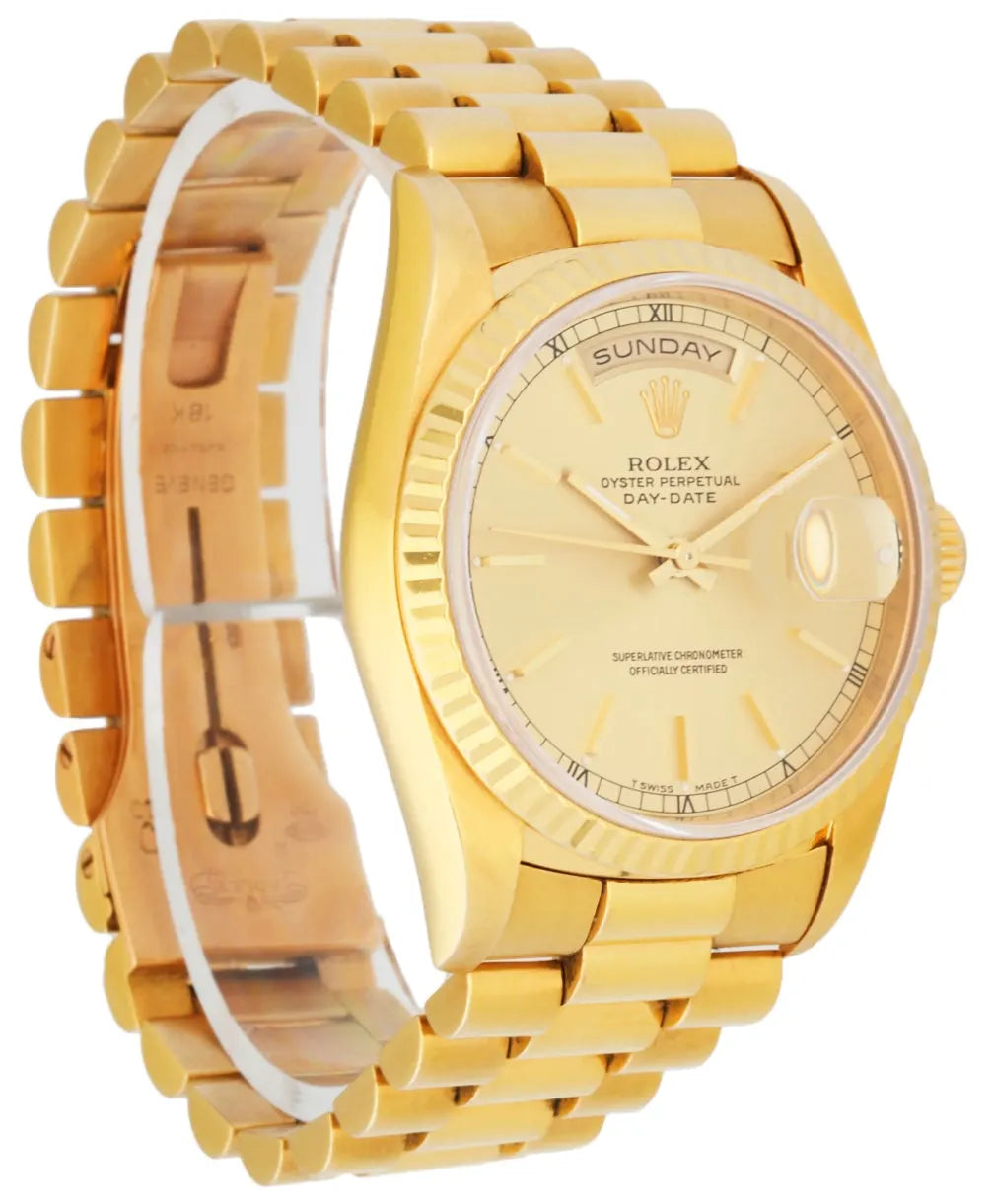 Rolex Gold Dial President - Hình 3