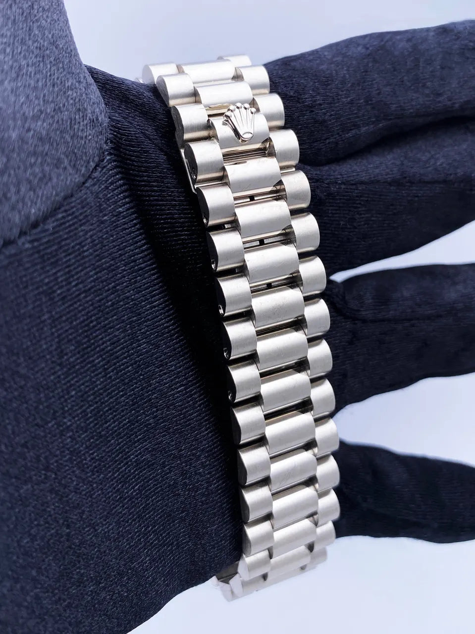 Rolex Day-Date Silver Dial stainless steel - Hình 7