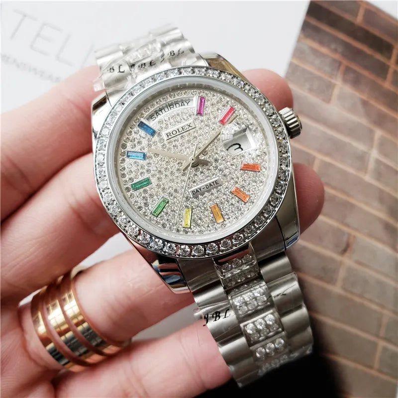 Rolex Rainbow Diamond Day-Date