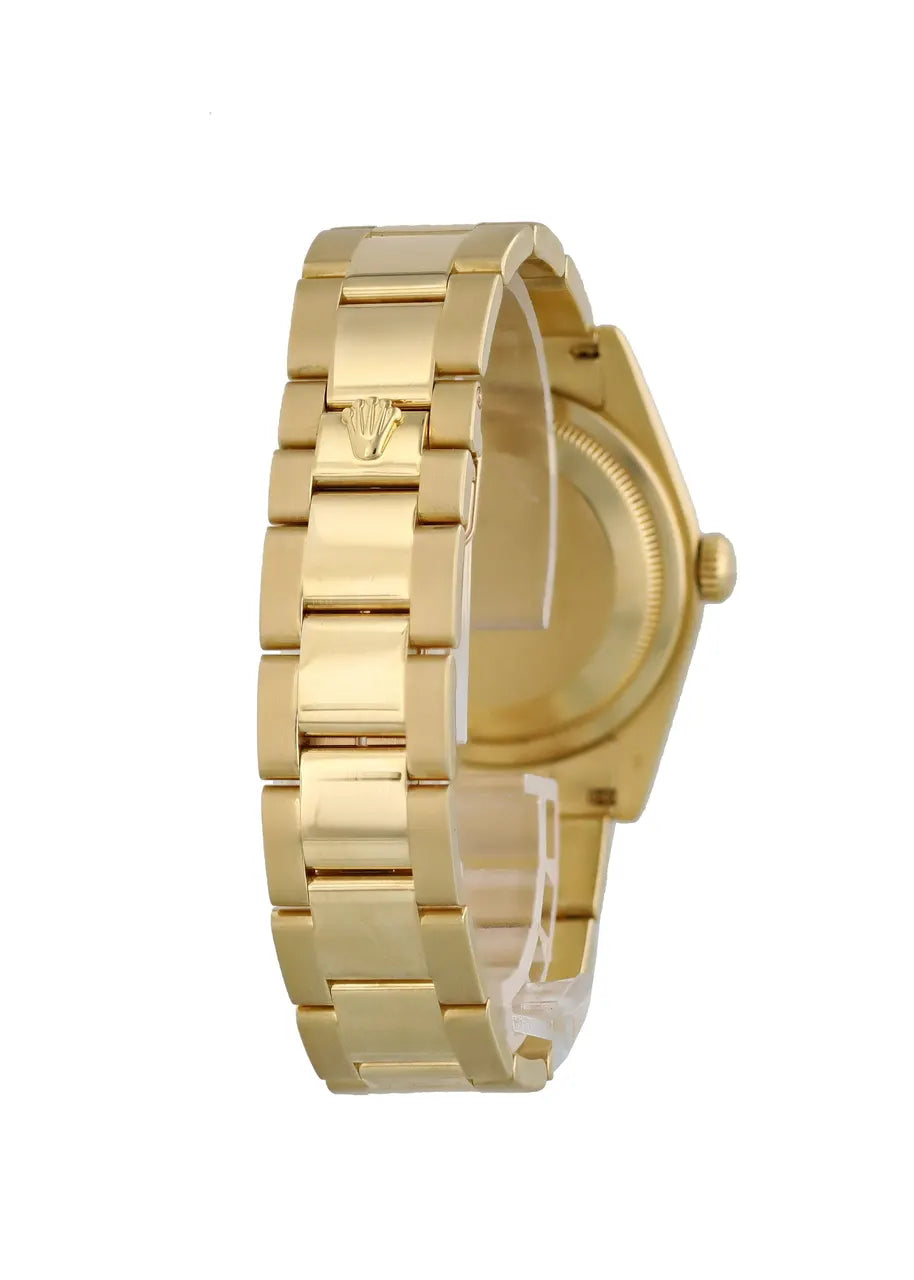 white roman Rolex Day-Date Gold - Hình 5