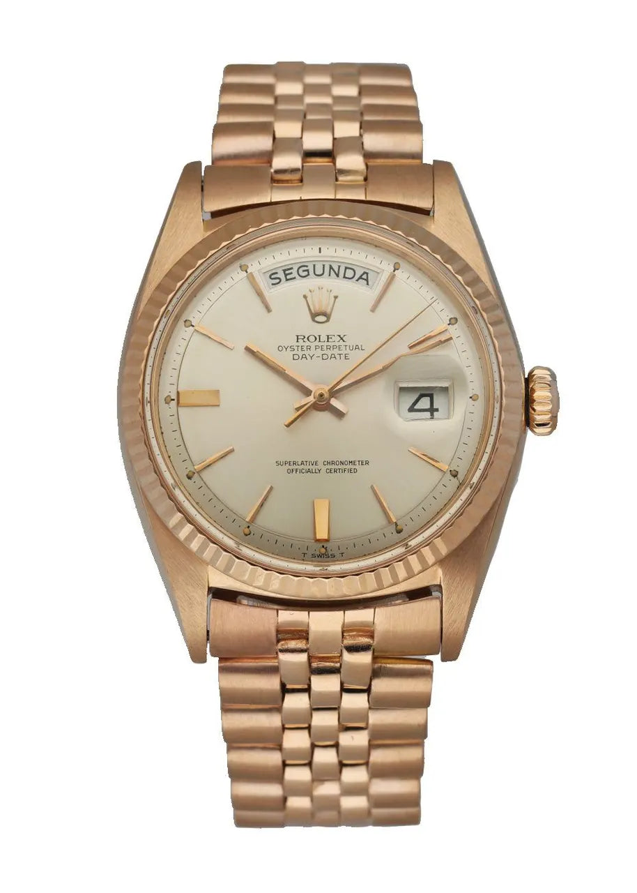 jubilee Rolex Day-Date Gold Champagne Dial