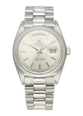 dial Rolex Day-Date Silver Stainless
