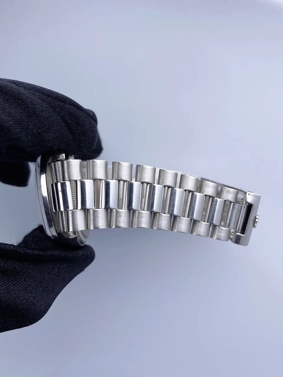 Rolex Platinum Diamond Black Dial - Hình 8