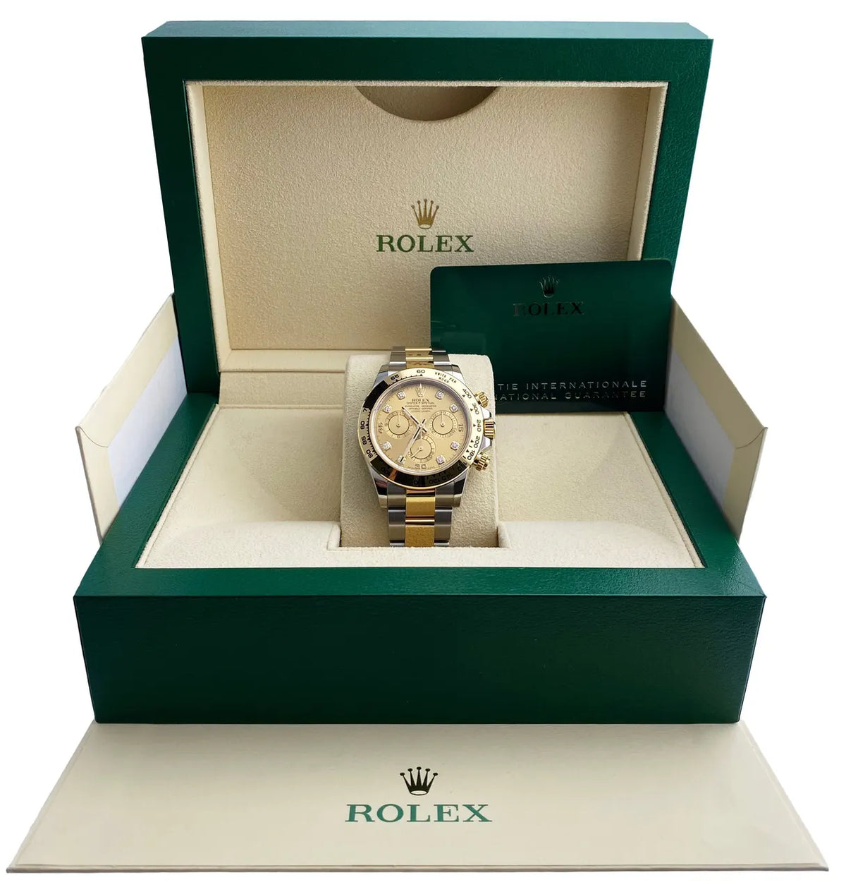 Rolex Daytona Gold Diamond Bezel - Hình 2