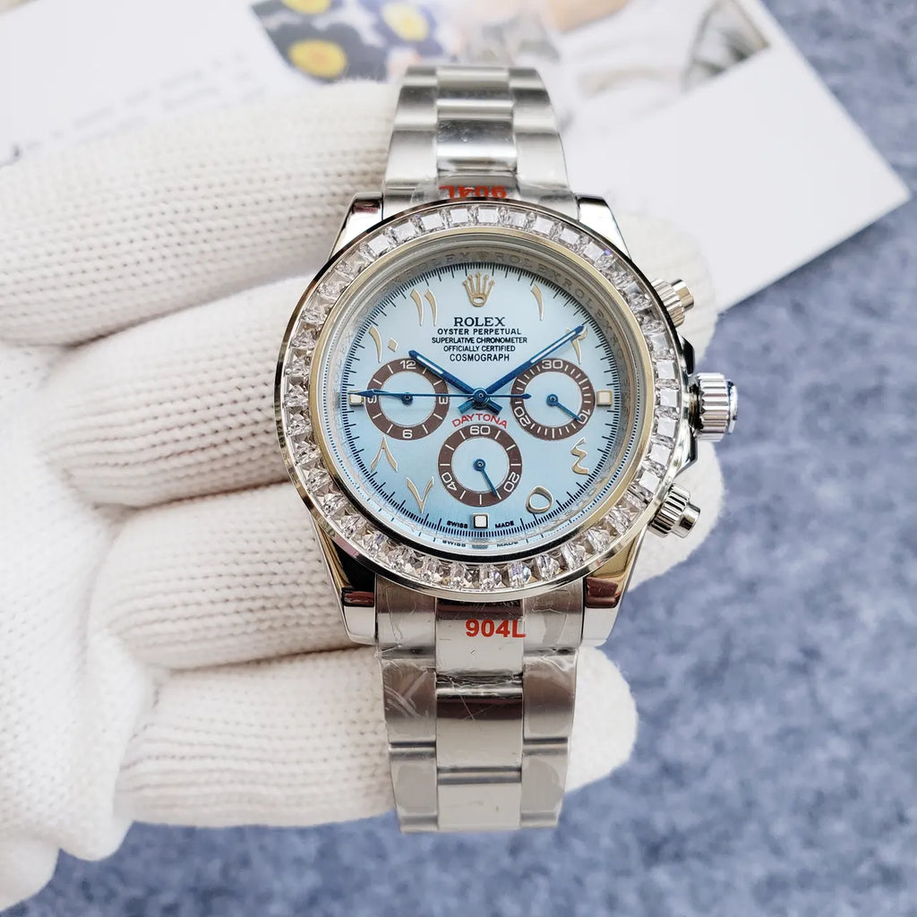 diamond Rolex Daytona Arabic Dial - Hình 7