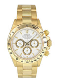 dial Rolex Daytona Gold White