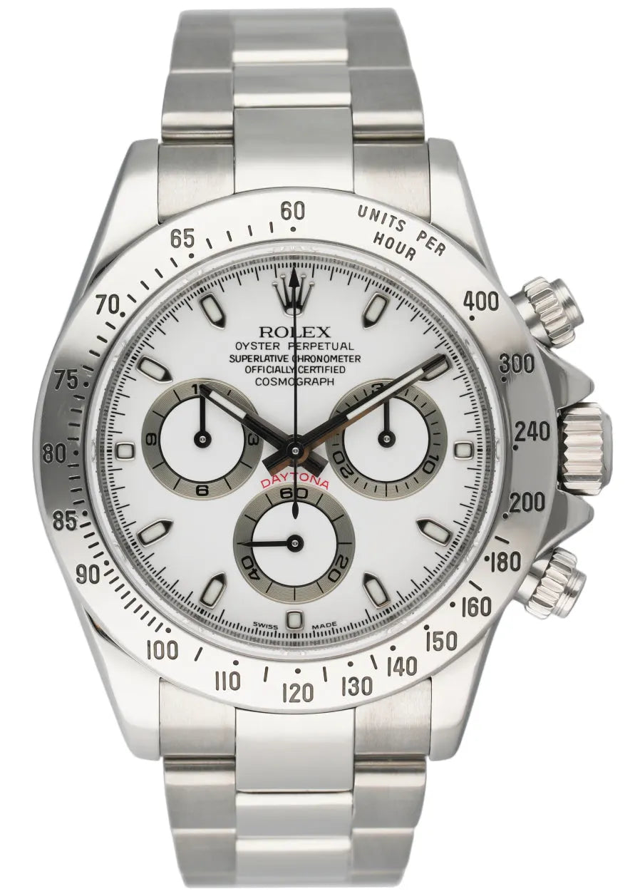 Rolex Daytona White Dial