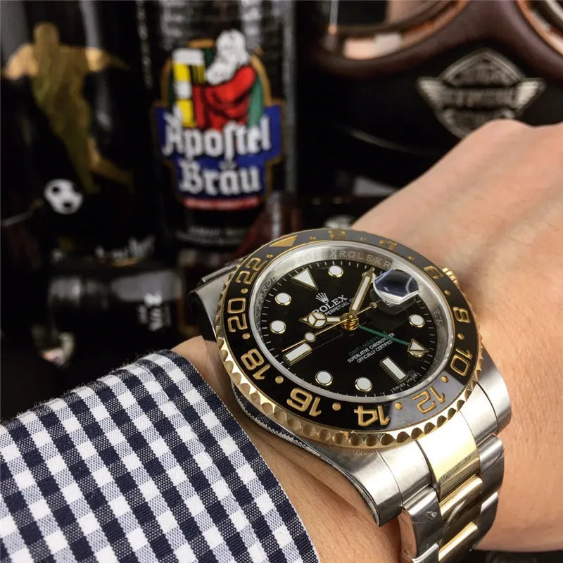 Rolex GMT-Master II Two-Tone black - Hình 3