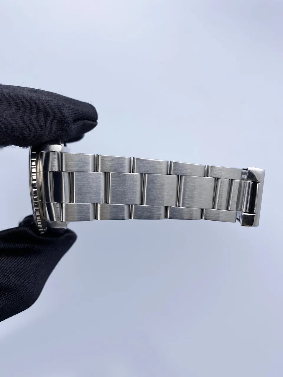 Rolex Steel Bezel Black Dial - Hình 6
