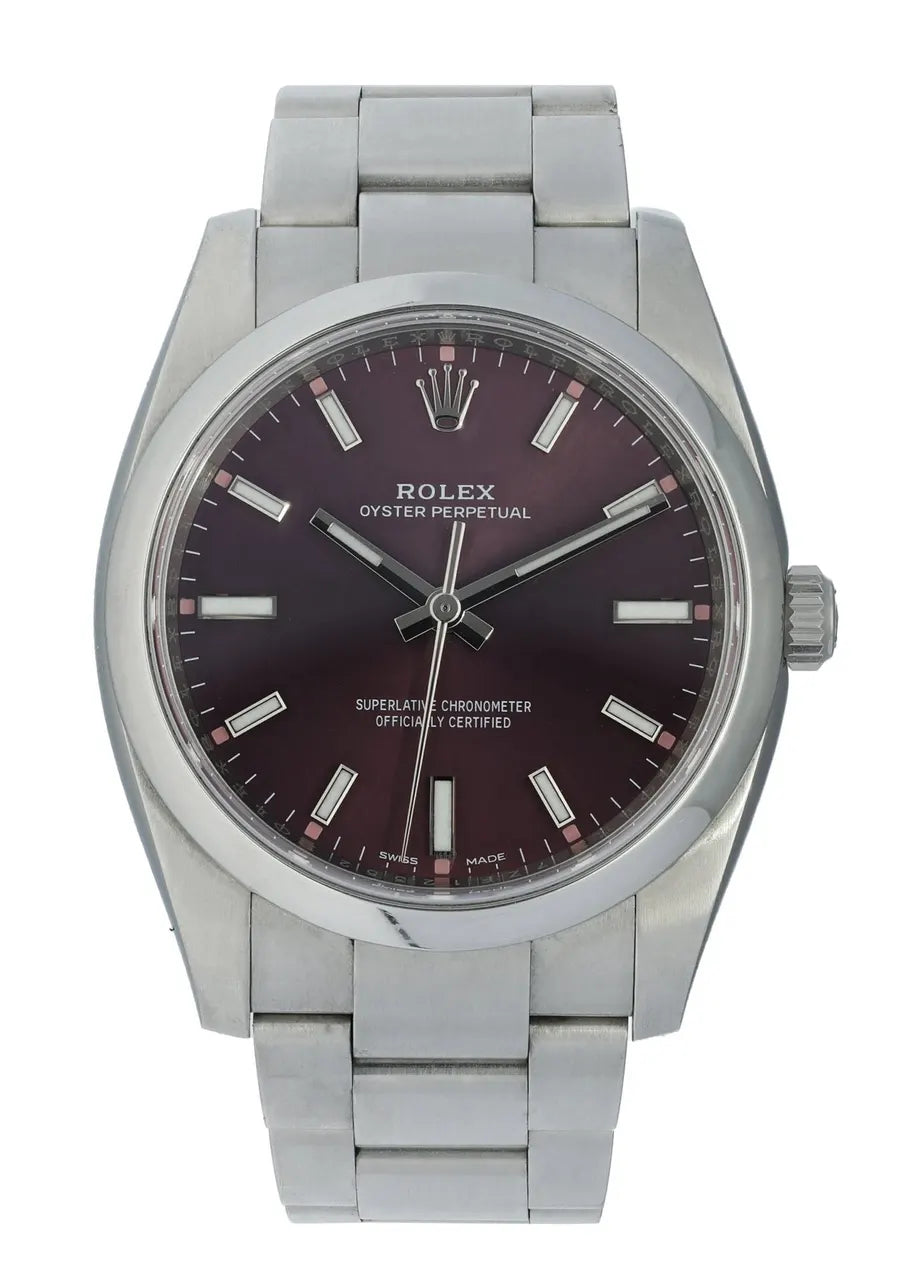 Rolex Oyster Perpetual Plum