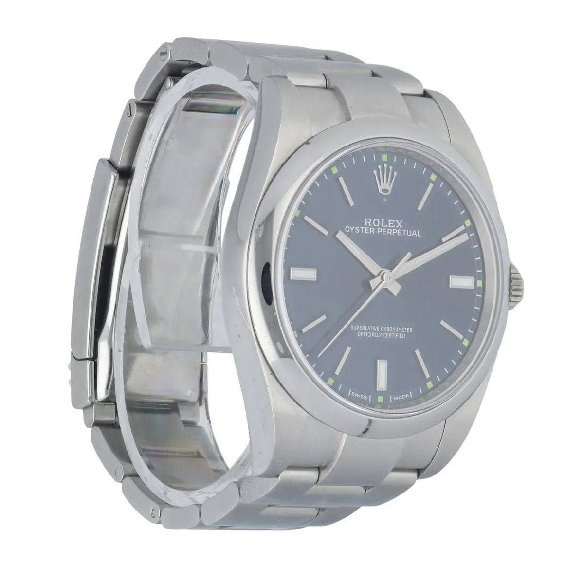Rolex Blue Oyster Perpetual - Hình 3