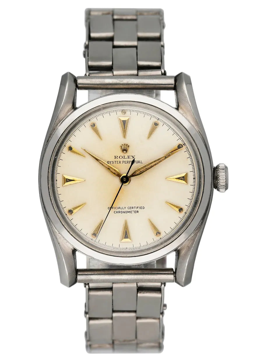 Vintage Rolex Silver Steel