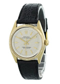 black Rolex Oyster Perpetual Gold
