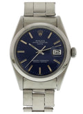 Rolex Blue Dial Stainless Steel