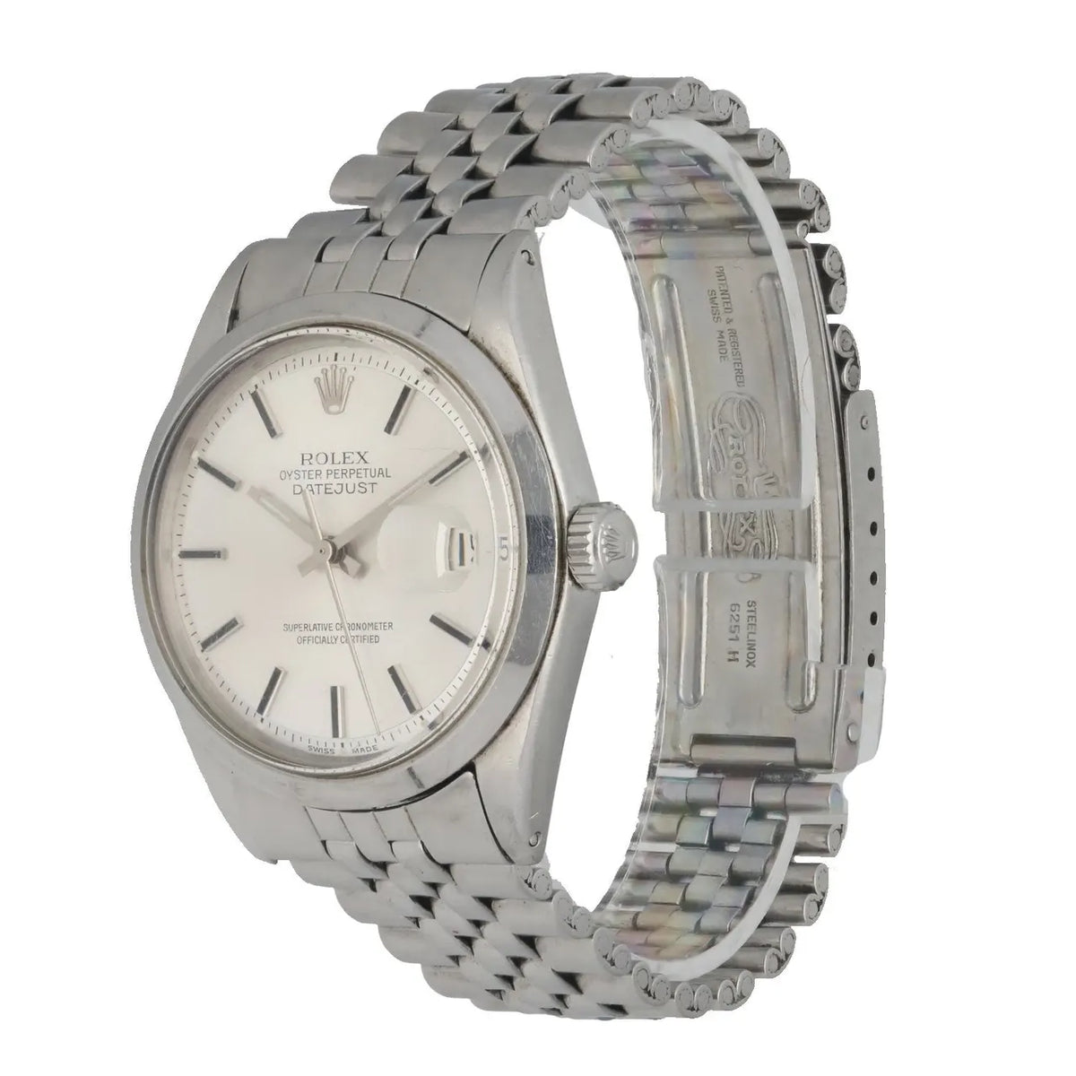 Rolex Datejust Silver Jubilee stainless steel - Hình 2