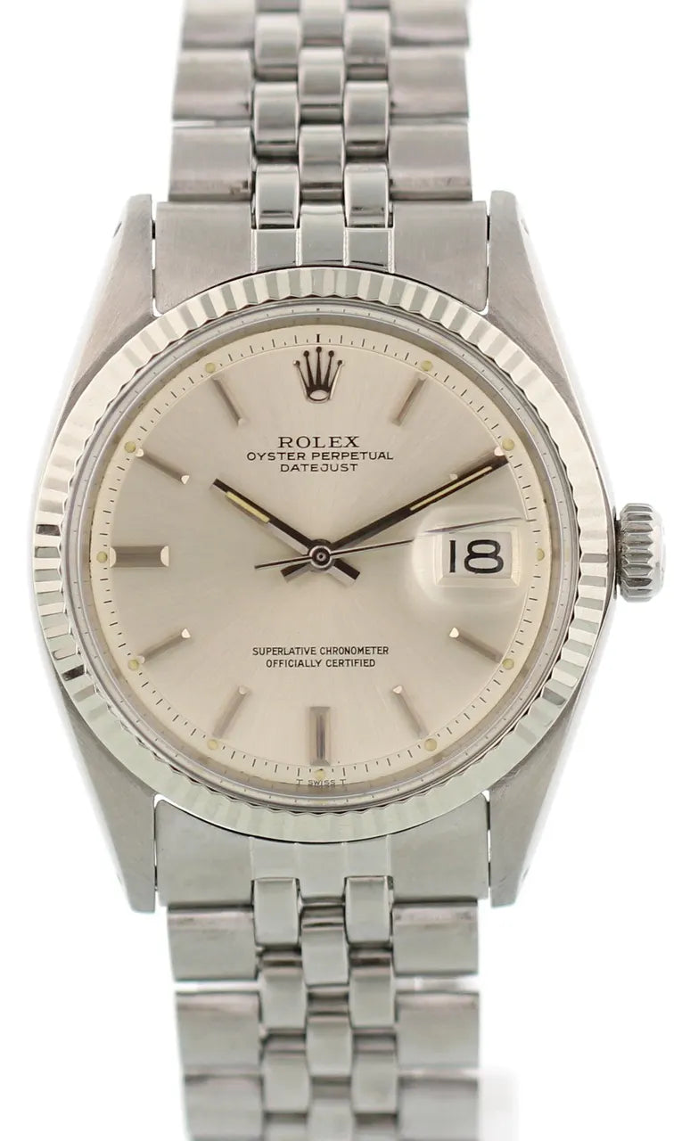 Rolex Datejust Silver Jubilee stainless steel - Hình 2