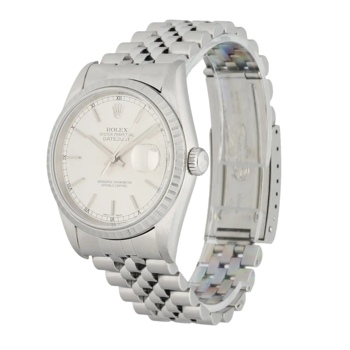 datejust stainless Rolex Silver Jubilee Dial - Hình 2
