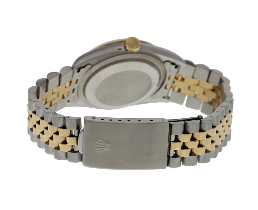 Rolex Datejust Silver Dial Two-Tone - Hình 5