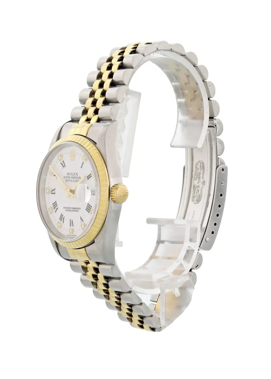 datejust Rolex Two-Tone Diamond Dial - Hình 2