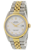 Rolex Datejust White Dial Two-Tone