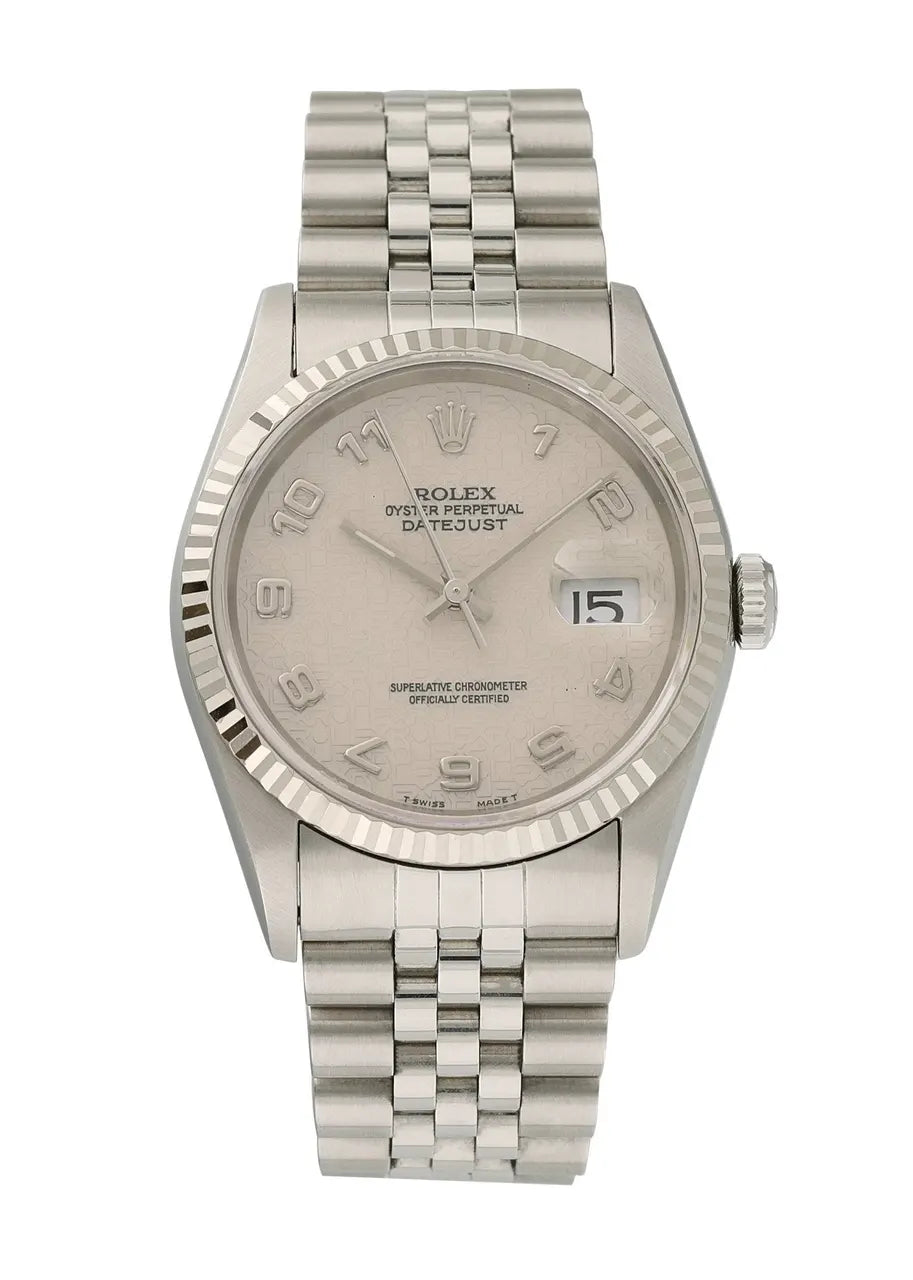 datejust stainless Rolex Silver Jubilee Dial - Hình 2