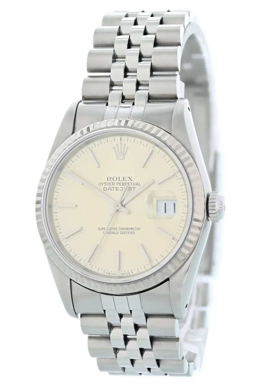 datejust stainless Rolex Champagne Dial Jubilee
